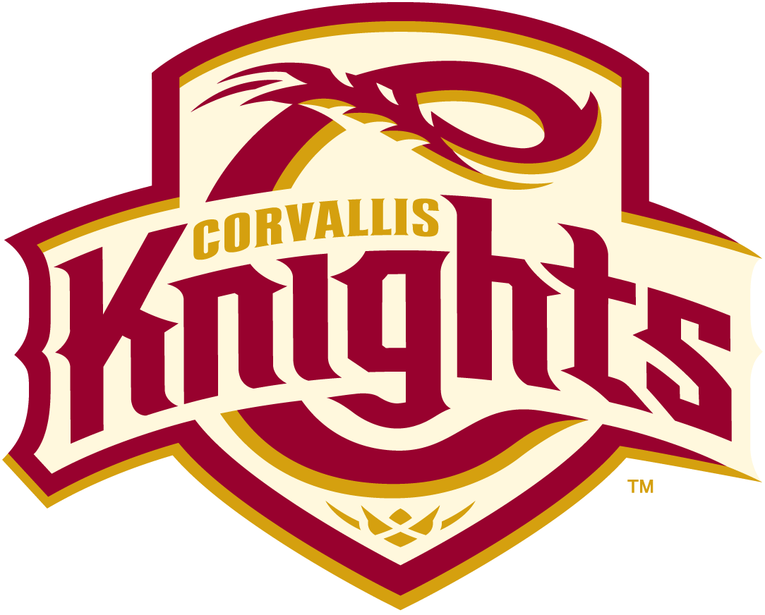 Corvallis Knights 2015-Pres Primary logo iron on transfers for T-shirts
